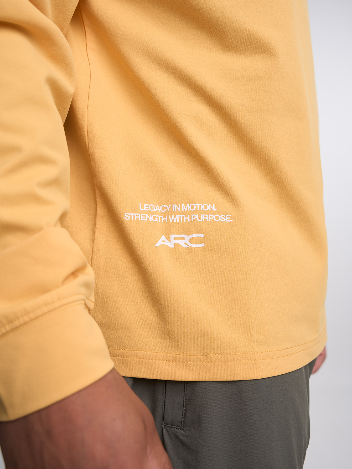 Men's Casual Solid Color Long Sleeve T-Shirt ARC-1104-DFD