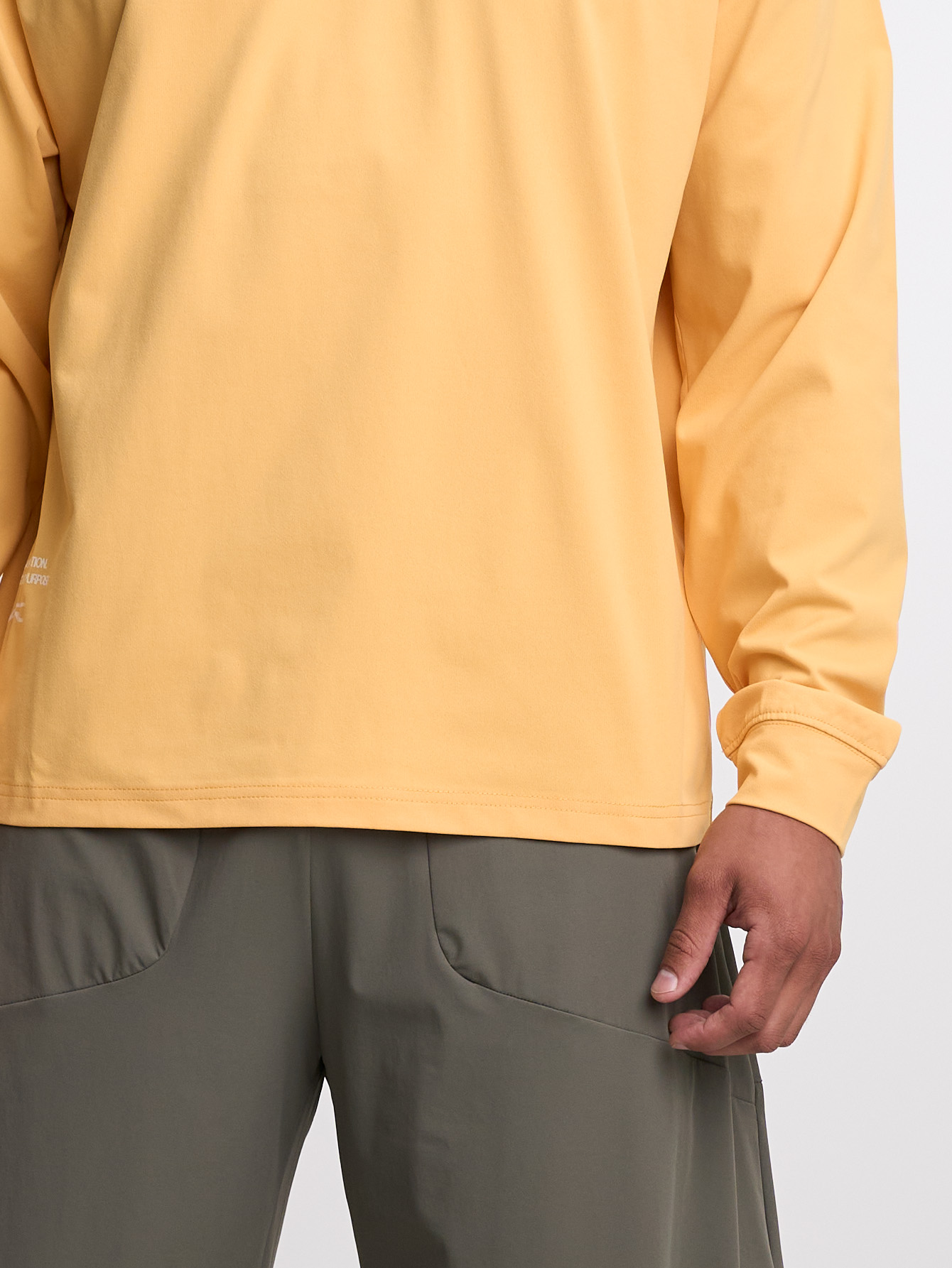 Men's Casual Solid Color Long Sleeve T-Shirt ARC-1104-DFD