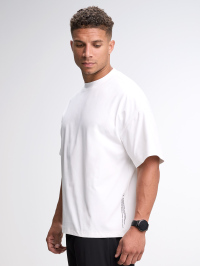 Men's Casual Versatile Letter Print Oversized Sports T-Shirt