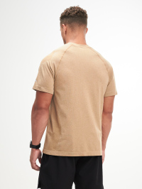 Men's Letter Print Raglan Short Sleeve Casual Fitness Workout T-Shirt