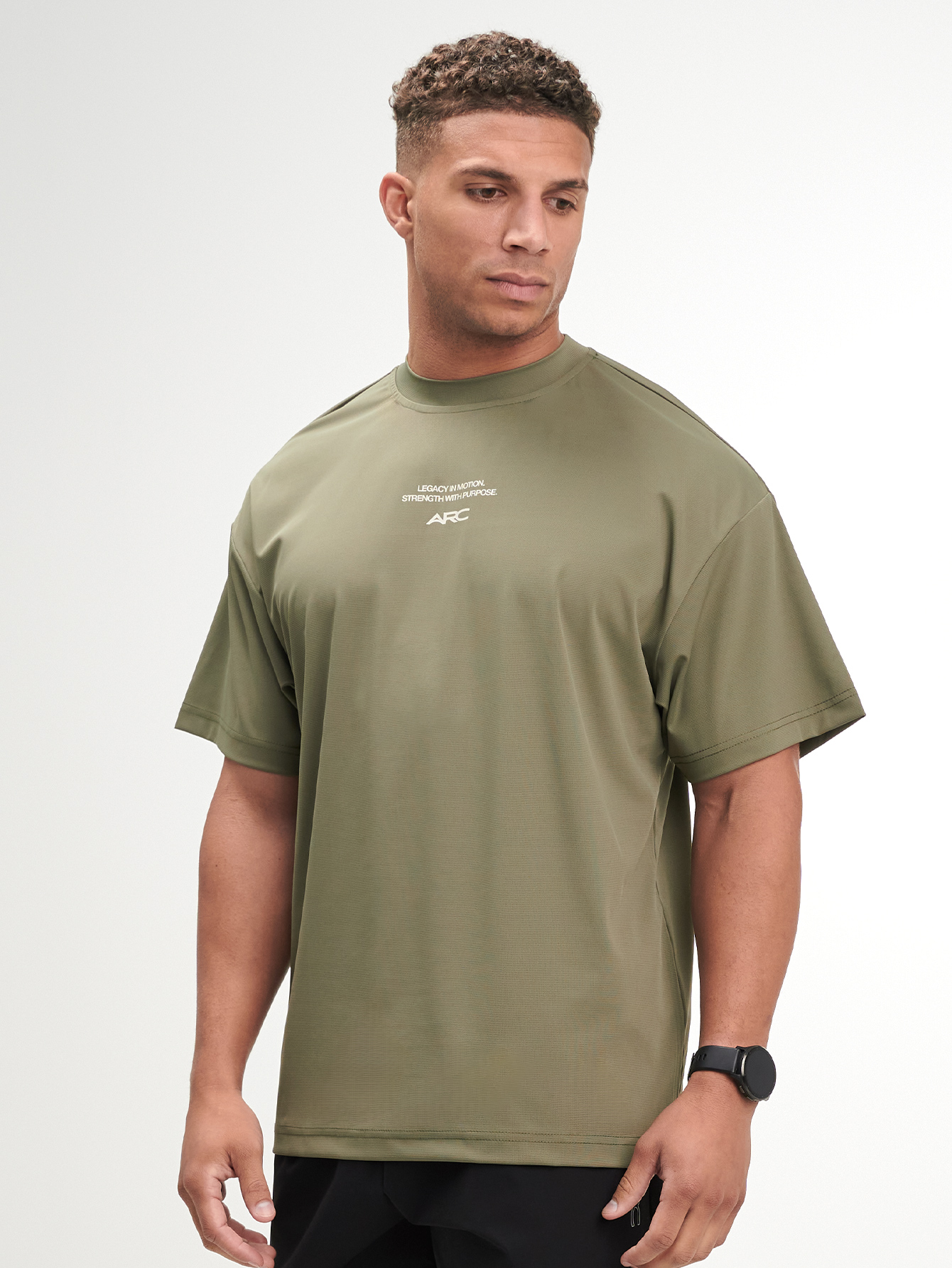 Purpose Oversized T-shirt - Green | ARC by SIGMAS