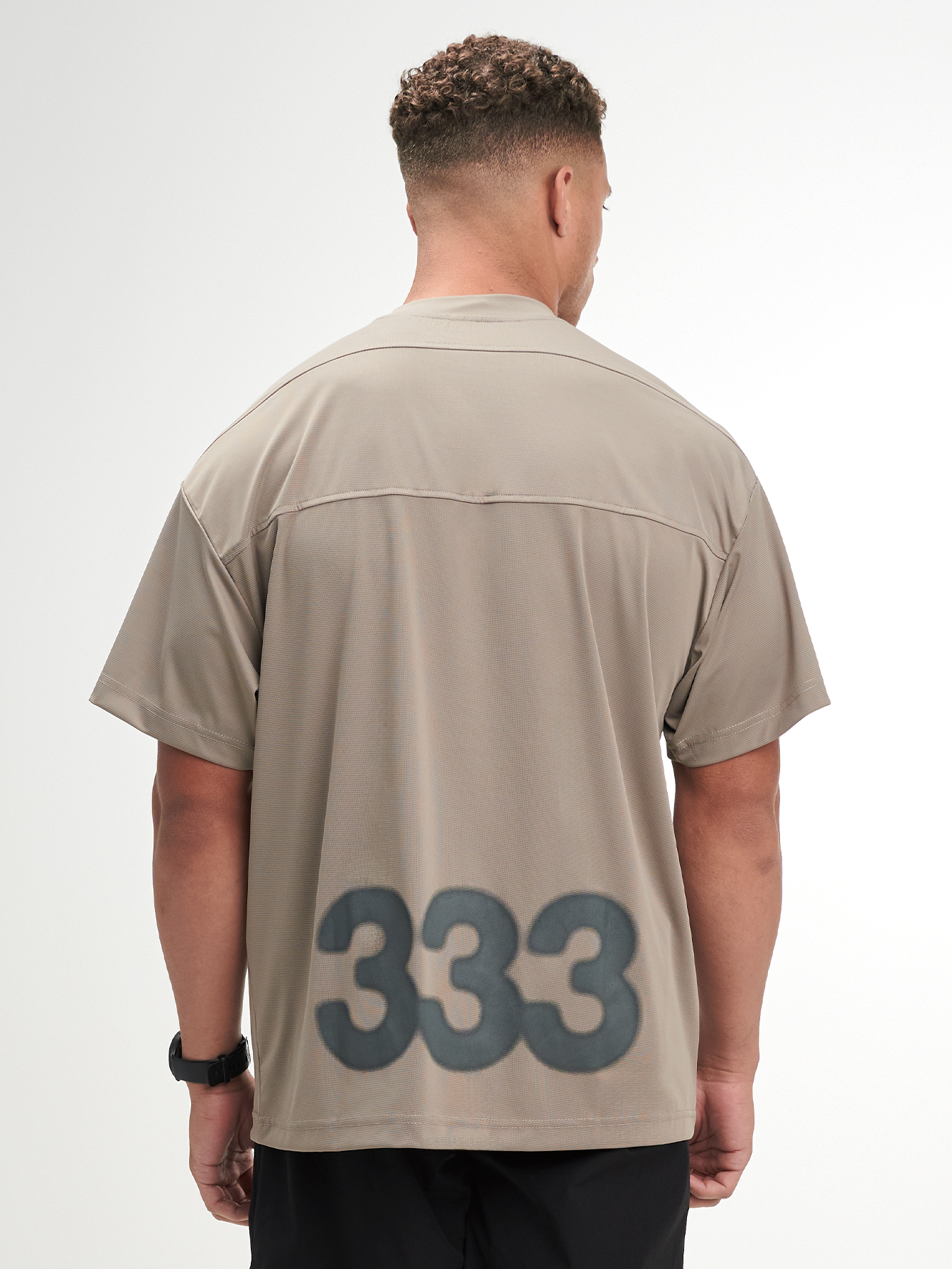 ARC Activewear Oversized T-Shirt Lightweight Breathable High Elastic Fitness Boyfriend Style Top Gym Outdoor Daily