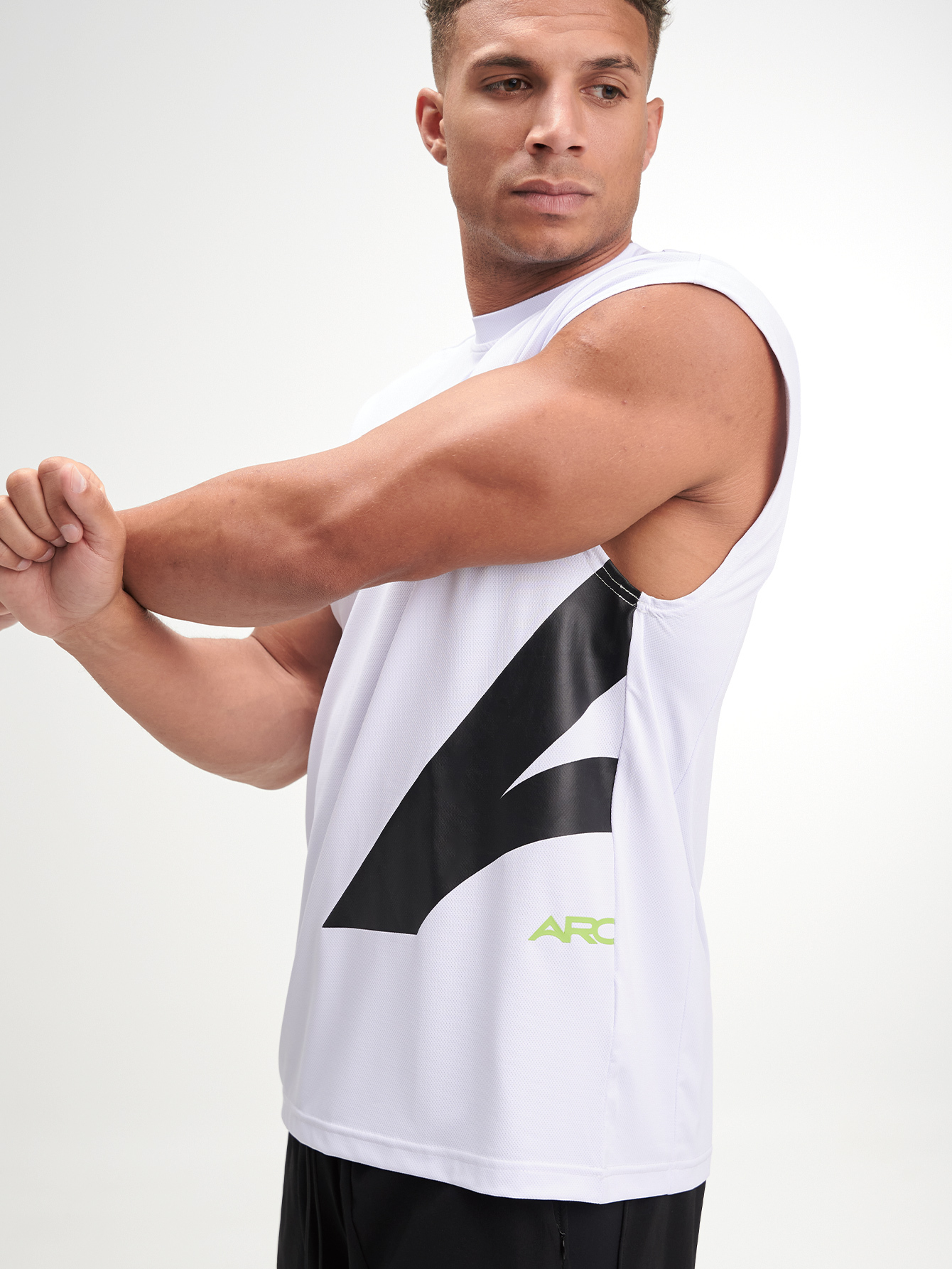 ARC Comfort-Fit Active Life Max Gains Cooling Mesh Lifestyle Boyfiend Tank Top