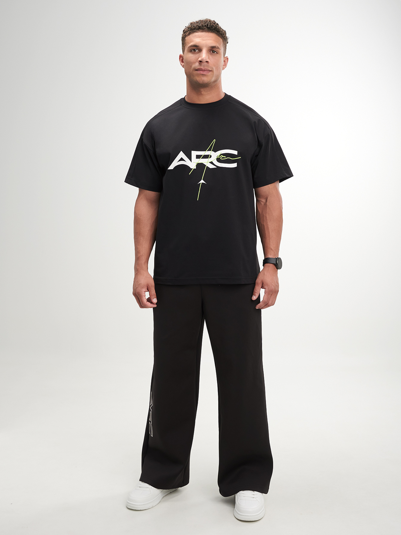 ARC Men's Unrestricted Motion Top | Quick-Dry 4-Way Stretch Moisture Wicking | Confident Lifestyle Fit