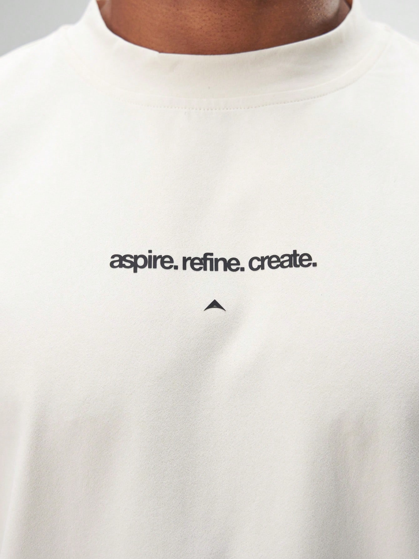 Men's Letter Print Round Neck Short Sleeve Casual Versatile T-Shirt, Summer