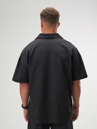 ARC Activewear Oversized Long Sleeve T Shirt Performance Top Gym Workout Jersey Polo