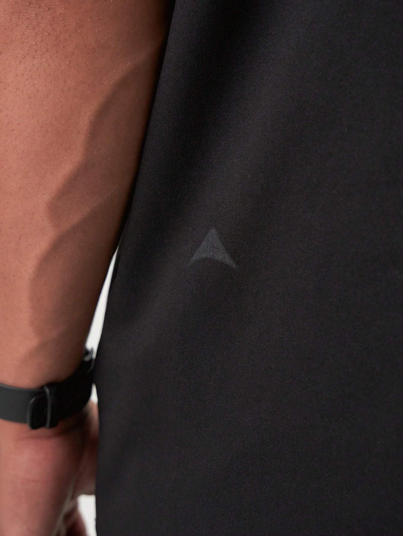 ARC Activewear Oversized Long Sleeve T Shirt Performance Top Gym Workout Jersey Polo