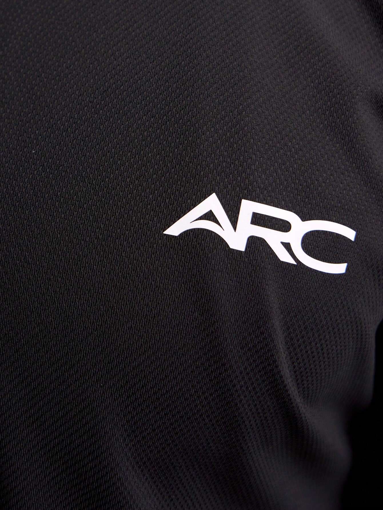 Men's Colorblock Numeric & Letter Print Turtleneck Long Sleeve T-Shirt