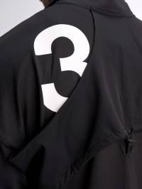 Men's Colorblock Numeric & Letter Print Turtleneck Long Sleeve T-Shirt