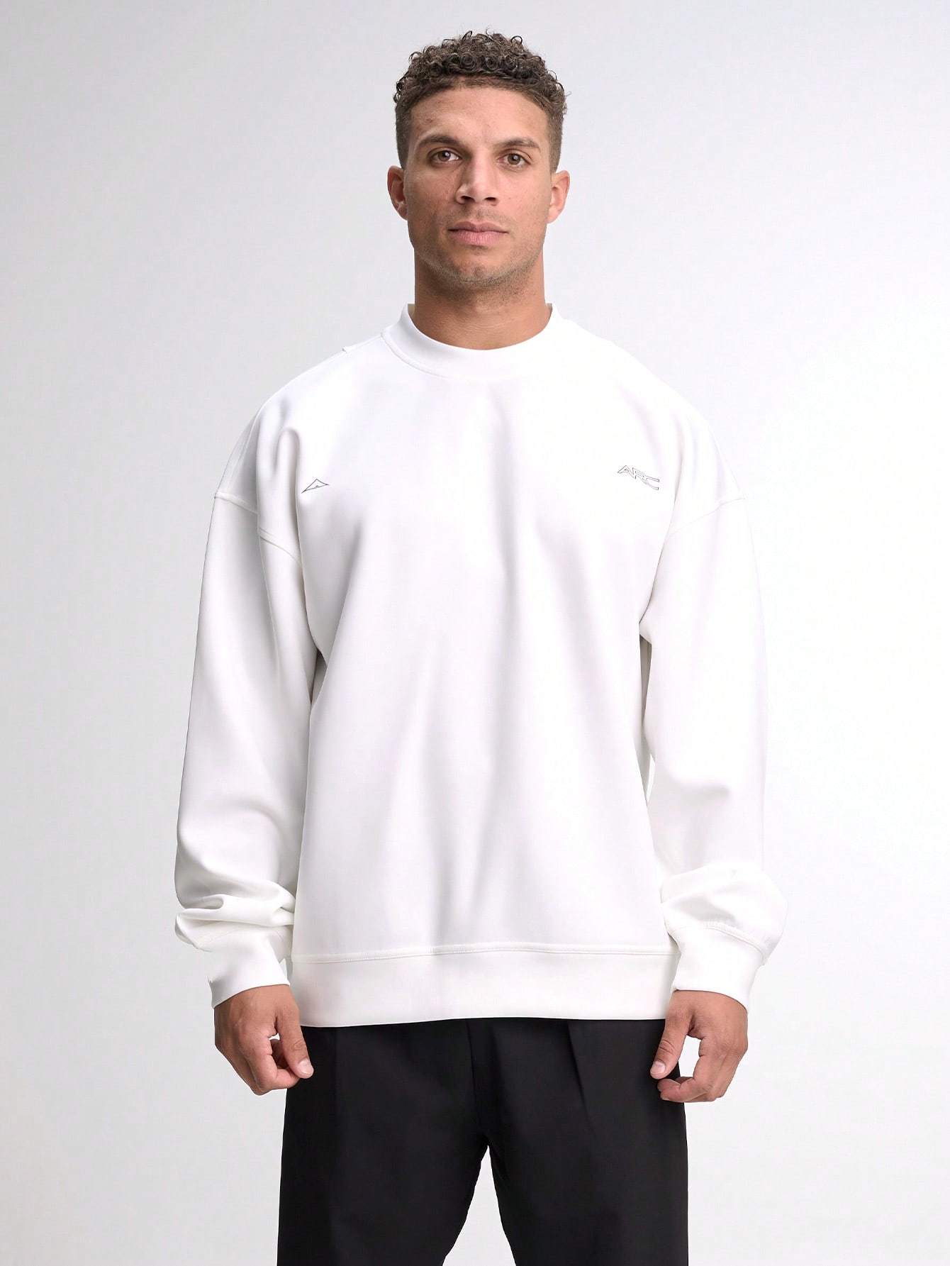 ARC Men's Casual Versatile Crew Neck Sweatshirt
