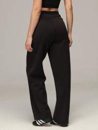 Sigmas Women's Doubel Faced Pintuck Straight Leg Sweatpant