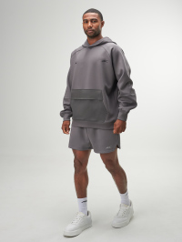 ARC Men's Letter Printed Hooded Casual Pullover Long Sleeve Sweatshirt With Pocket Hoodie Mengrey Hoodiemen Oversized Hoodieromwe Men Hoodie