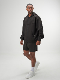 Arc Men'S Casual Oversized Fit Drop Shoulder Drawstring Zip Up Hoodies Loose Sweatshirt, Autumn/Winter