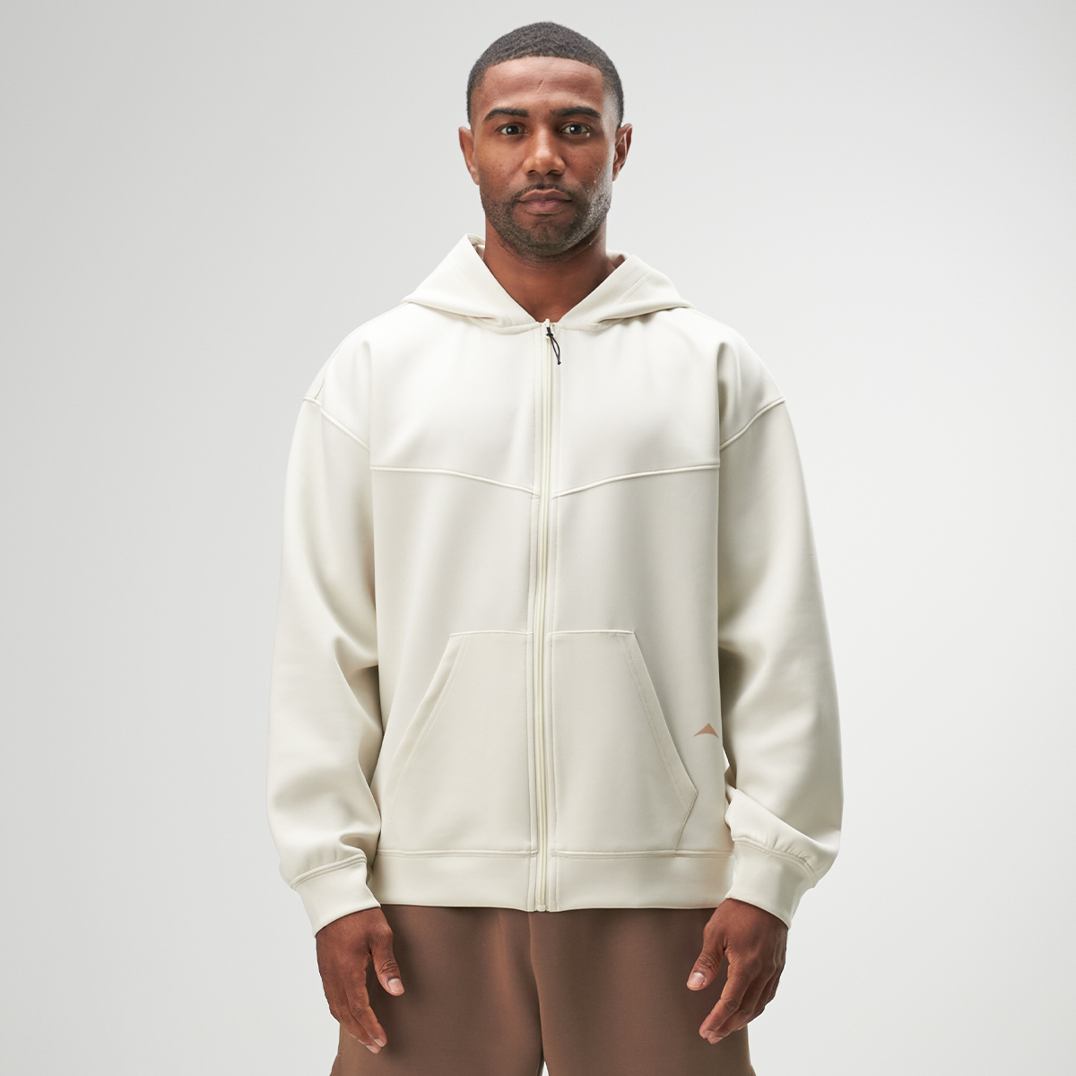 Arc Men'S Casual Oversized Fit Drop Shoulder Drawstring Zip Up Hoodies Loose Sweatshirt, Autumn/Winter