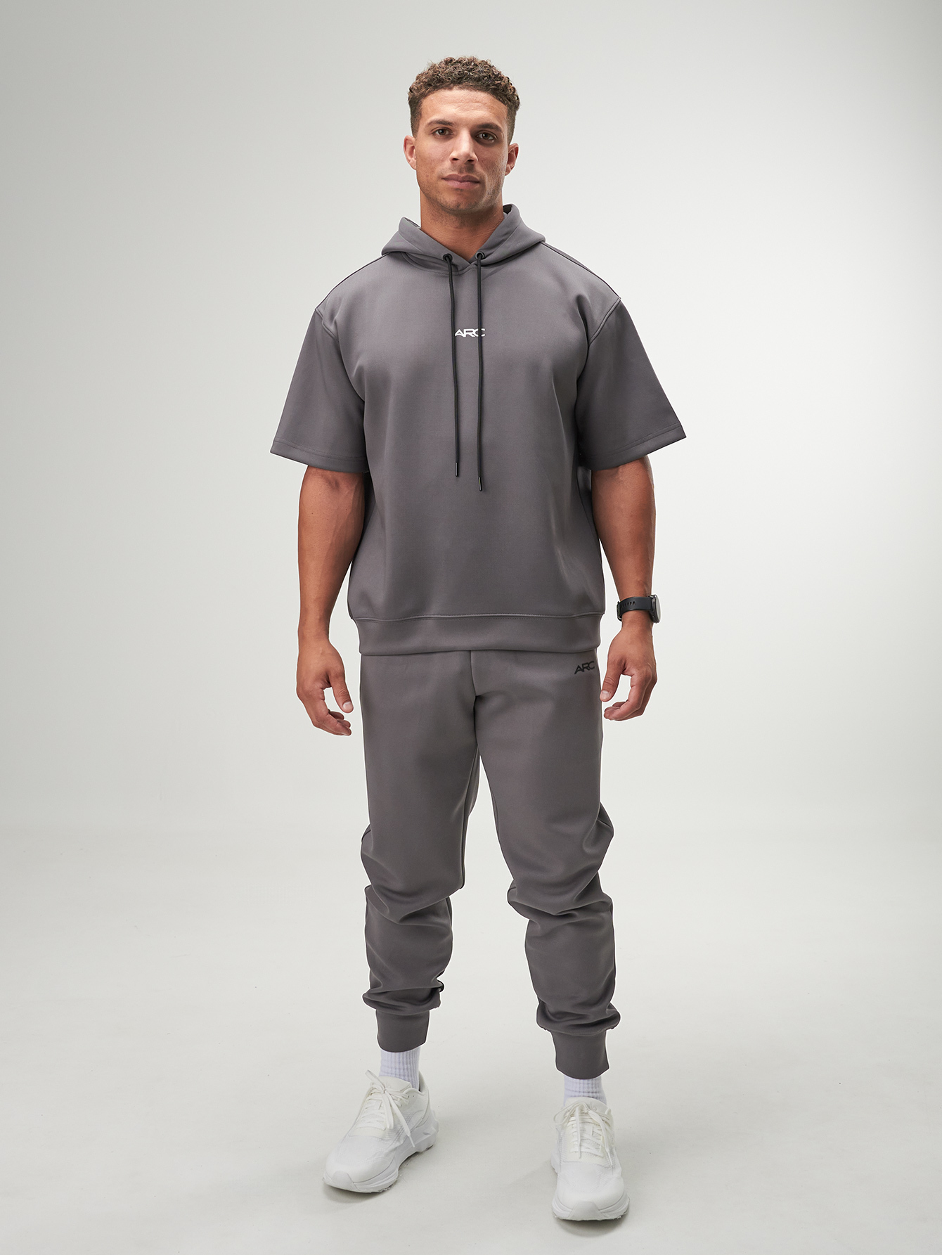 Arc Men'S Loose Fit Oversized Losse Fit Drop Shoulder Sleeveless Drawstrings Hoodies, Great Gift For Husband Or Boyfriend