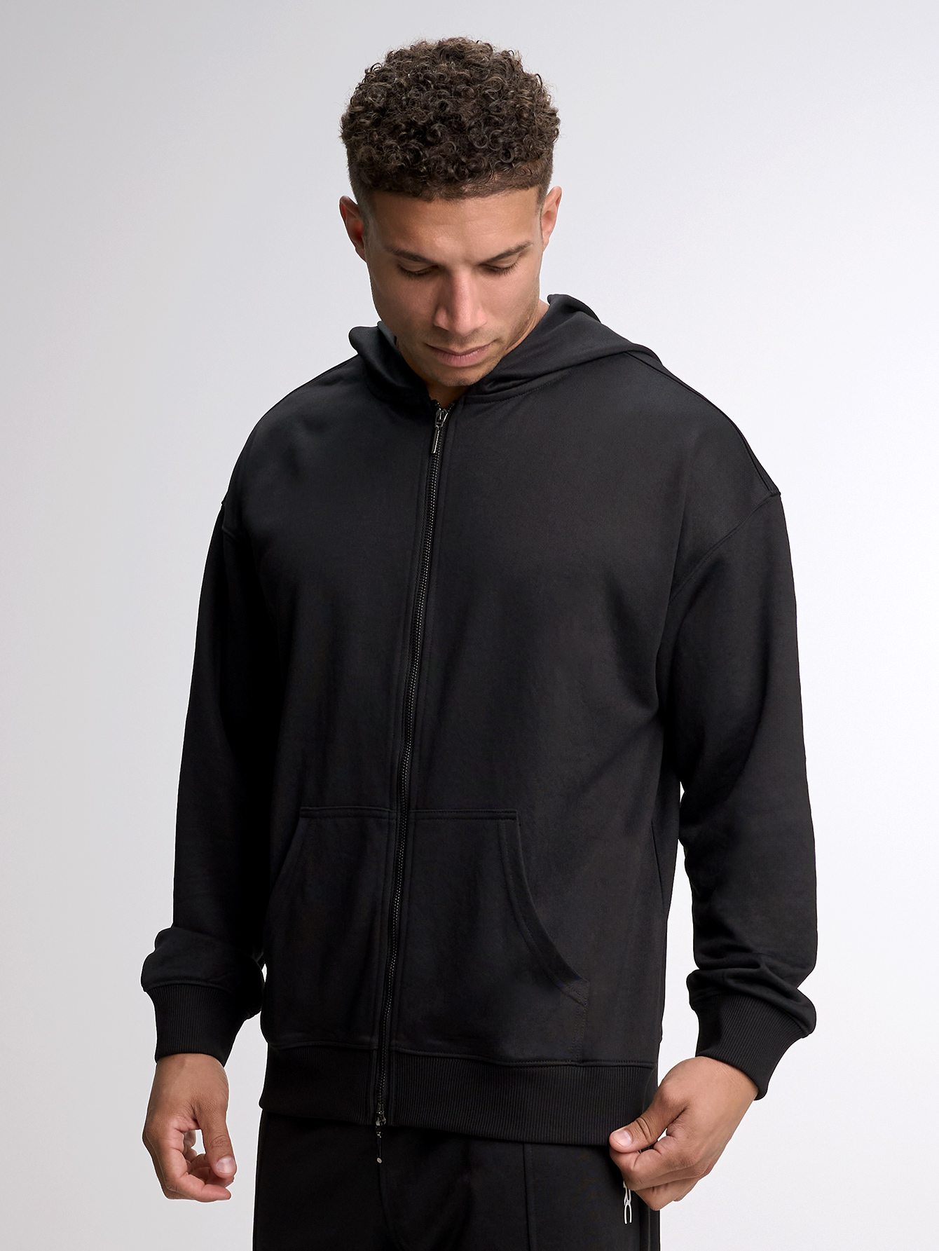 Stoneflow Full Zip Hoodie - Black