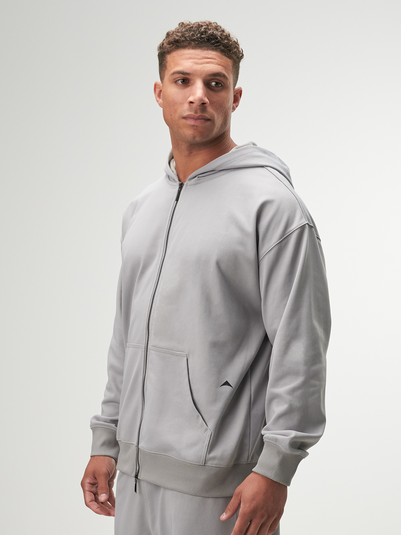 Arc Streetrush Men'S Street-Style Popular Ins Matching Basic Double Pocket Double Zipper Sweatshirt Sweatshirt, Casual Wear, Boyfriend/Husband Gift, Anniversary Gift, Mens Double Way Zip Up Hoodies