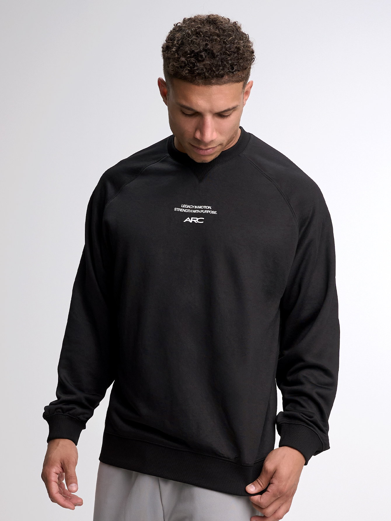 Crest Sweatshirt - Black