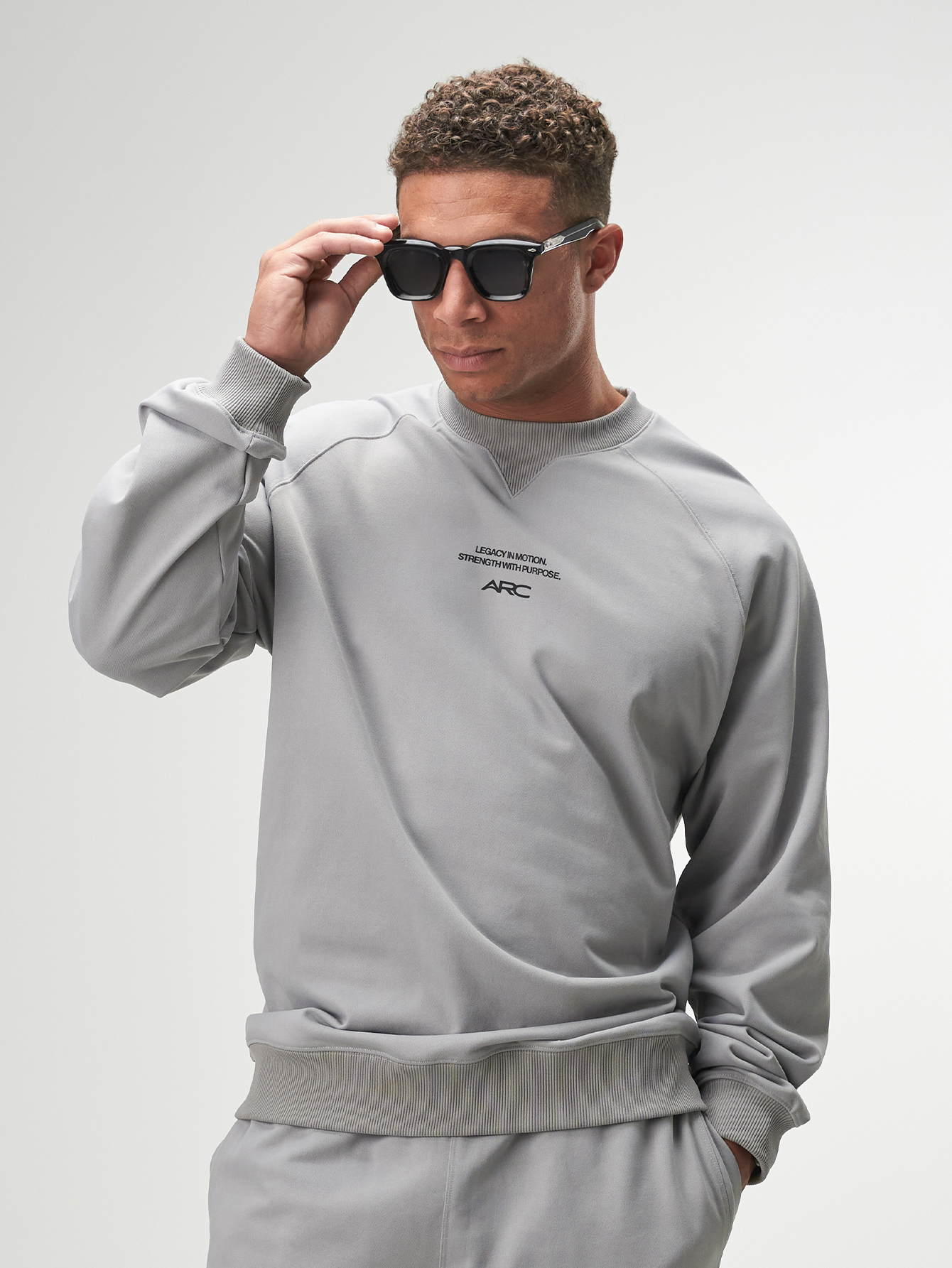 Men'S Casual Raglan Long Sleeve Crew Neck Sweatshirt, Autumn, Casual Wear, Boyfriend/Husband Gift, Anniversary Gift