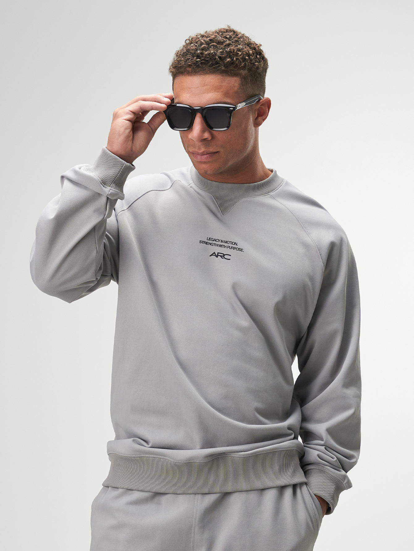 Men'S Casual Raglan Long Sleeve Crew Neck Sweatshirt, Autumn, Casual Wear, Boyfriend/Husband Gift, Anniversary Gift