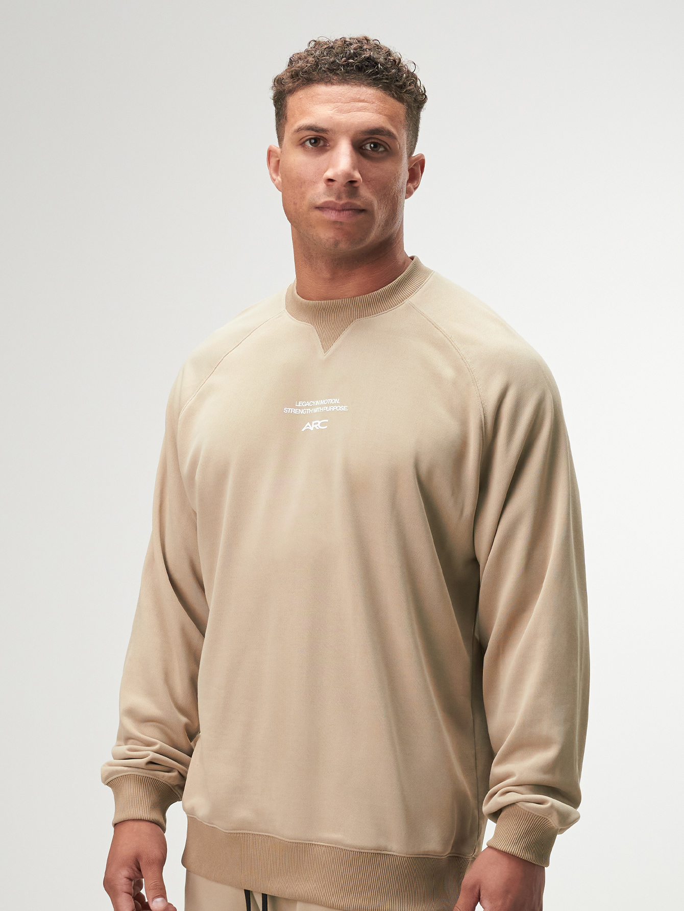 Men'S Casual Raglan Long Sleeve Crew Neck Sweatshirt, Autumn, Casual Wear, Boyfriend/Husband Gift, Anniversary Gift