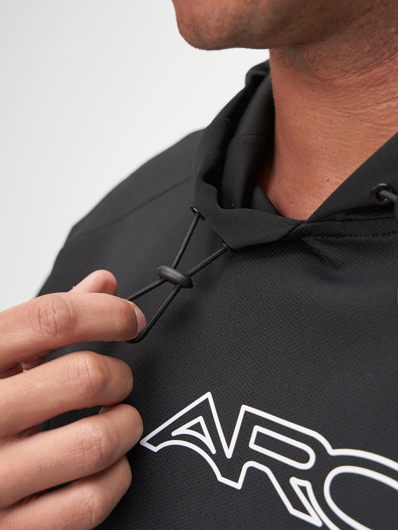 ARC Activewear Oversized Hoodie Performance Top Gym Workout Jacket Pullover