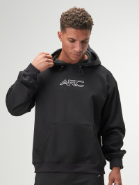 ARC Activewear Oversized Hoodie Performance Top Gym Workout Jacket Pullover