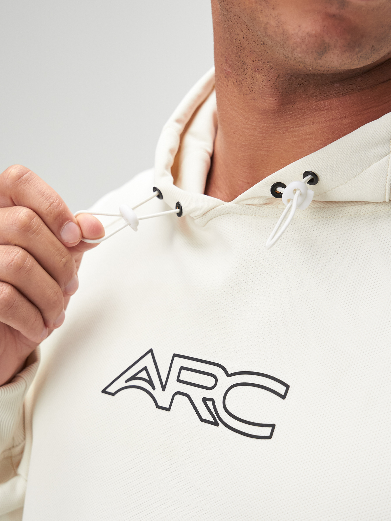 ARC Activewear Oversized Hoodie Performance Top Gym Workout Jacket Pullover