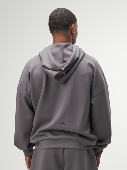 Arc Men'S Oversized Fit Drop Shpulder Hoodie With Pockets, Long Sleeve Casual Sweatshirt For Spring And Autumn, Suitable For Casual, Commuting, Outdoor Activities, Holidays, Great Gift For Husband Or Boyfriend