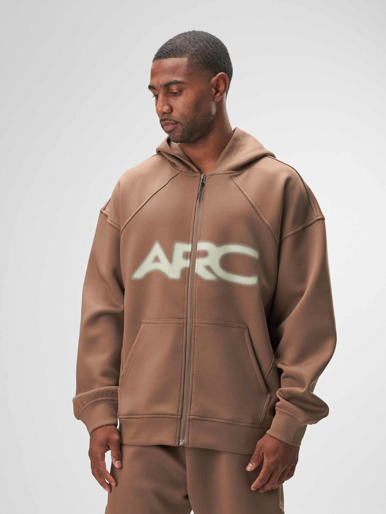 Casual Loose Fit Zip-Up Hoodies For Men