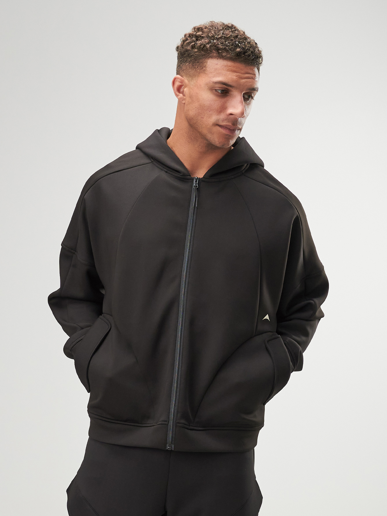 Men's Casual Solid Color Hoodie, Versatile