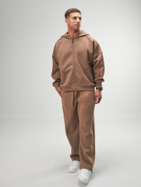 Men's Casual Solid Color Hoodie Autumn Fall Comfortable Sweatshirt Tracksuit