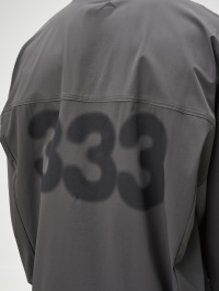 Men's Casual Versatile Simple Gray Crew Neck Sweatshirt