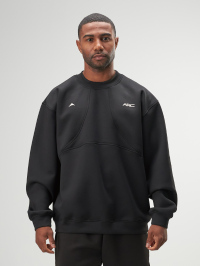 ARC Activewear Oversized Crewneck Performance Top Gym Workout Jacket Pullover Sweatshirt