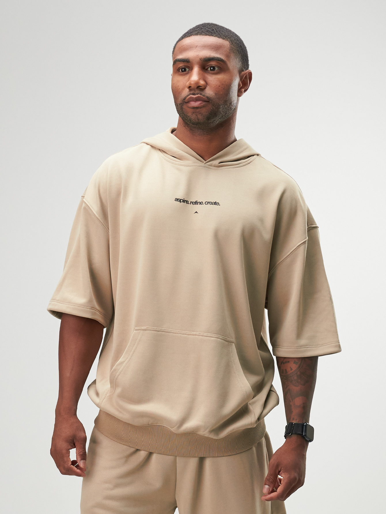 Men's Casual Versatile Letter Print Hoodie