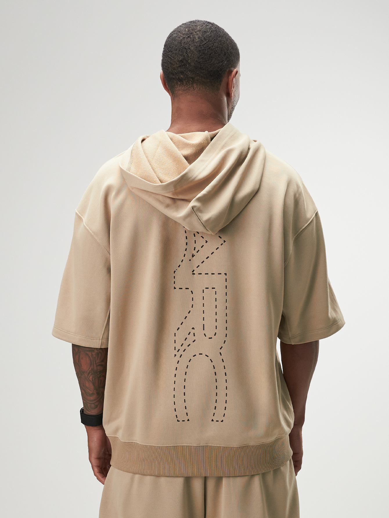 Men's Casual Versatile Letter Print Hoodie