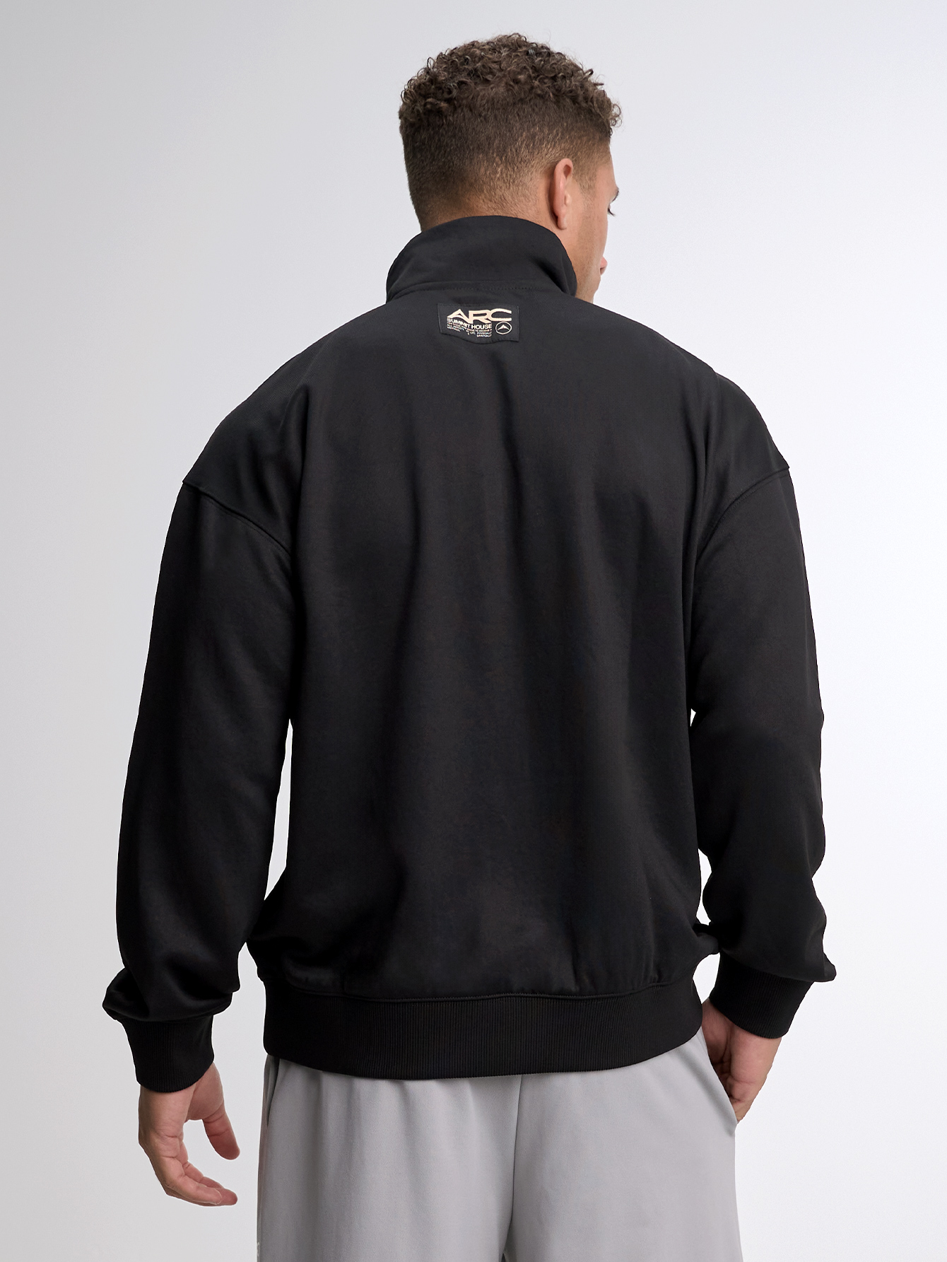 Summit 1/4 Zip - Black