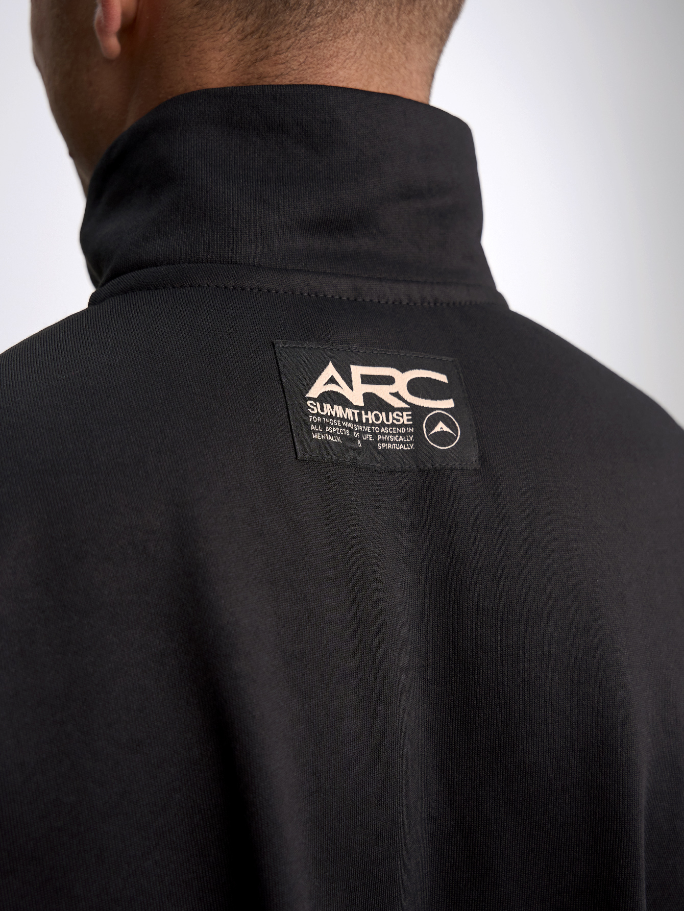 Summit 1/4 Zip - Black