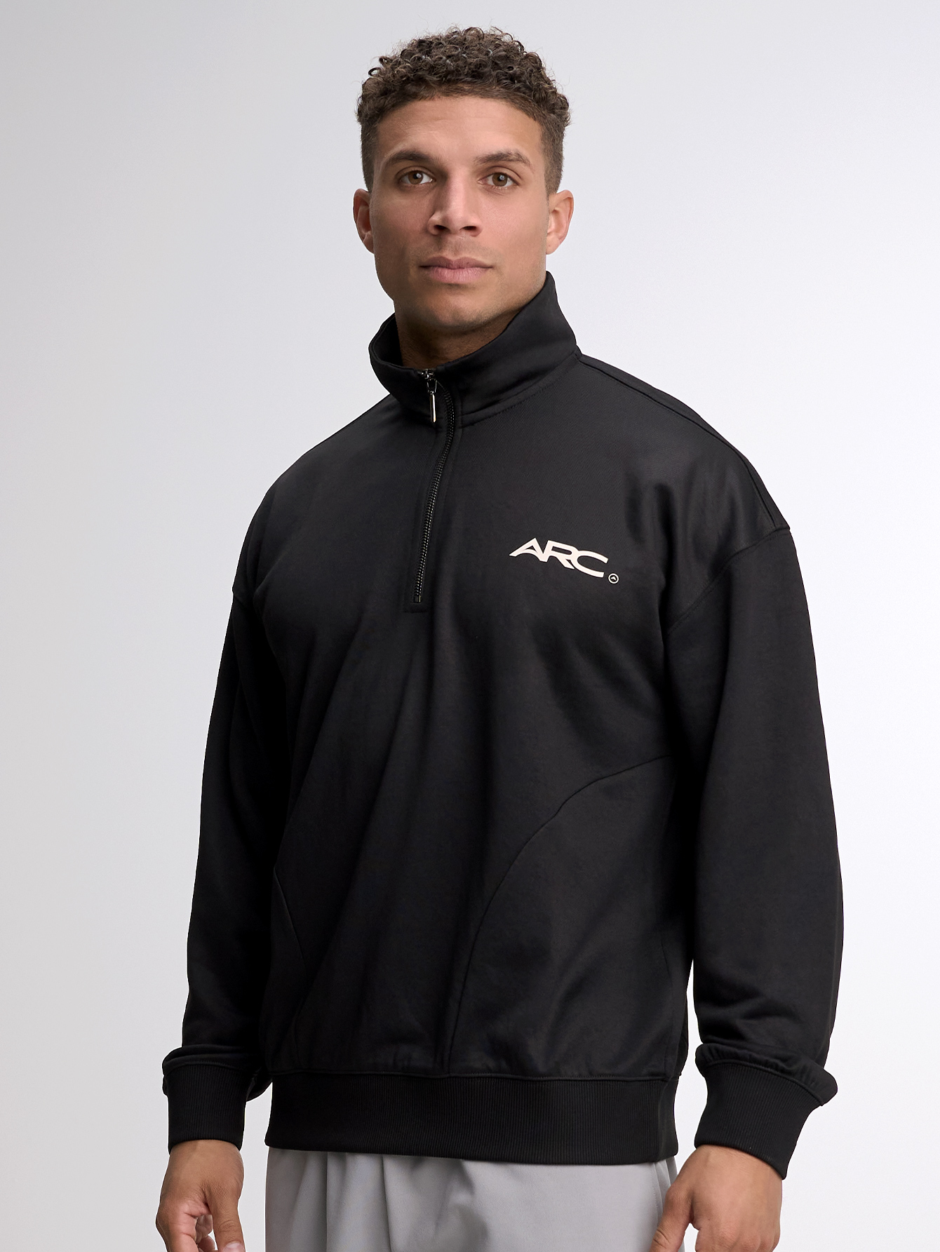 Summit 1/4 Zip - Black