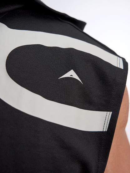 Evolve Cap Sleeve Hoodie - Black