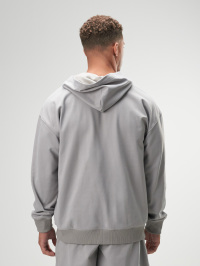 ARC Activewear Oversized Full Zip Hoodie Performance Top Gym Workout Jacket Pullover