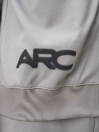 ARC Activewear Oversized Full Zip Hoodie Performance Top Gym Workout Jacket Pullover