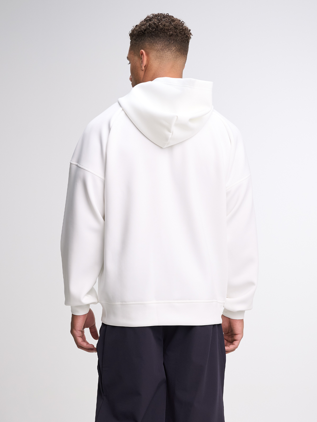 Men's Letter Print Raglan Sleeve Pocket Hoodie Sweatshirt