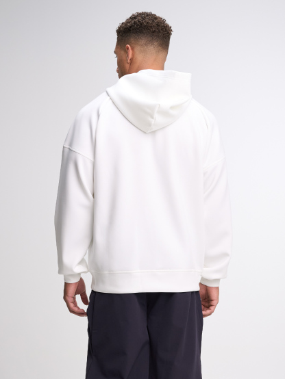 Men's Letter Print Raglan Sleeve Pocket Hoodie Sweatshirt