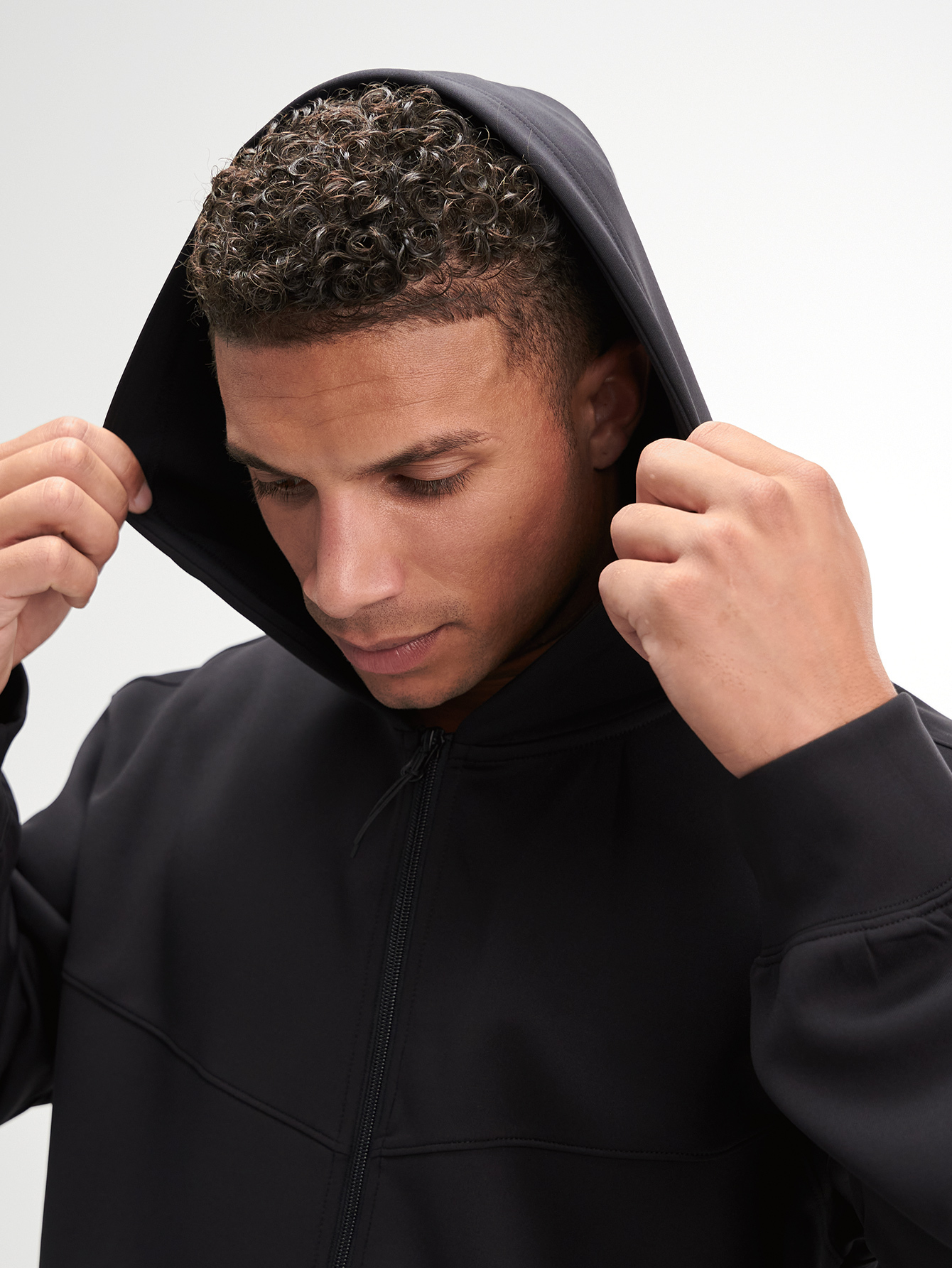 ARC Men's Oversized Boyfriend Cardigan Confident Streetwear Lifestyle Breathable With Pockets Hoodie