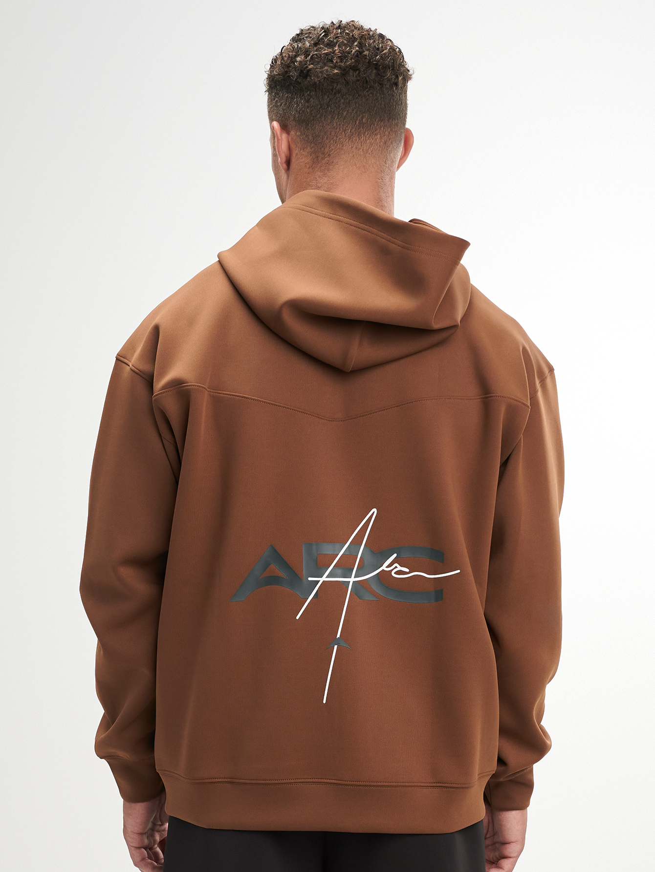 ARC Men's Oversized Boyfriend Cardigan Confident Streetwear Lifestyle Breathable With Pockets Hoodie