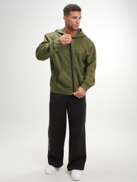 ARC Men's Oversized Boyfriend Cardigan Confident Streetwear Lifestyle Breathable With Pockets Hoodie