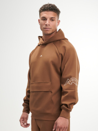 Men's Letter Print Raglan Sleeve Pocket Hoodie Sweatshirt