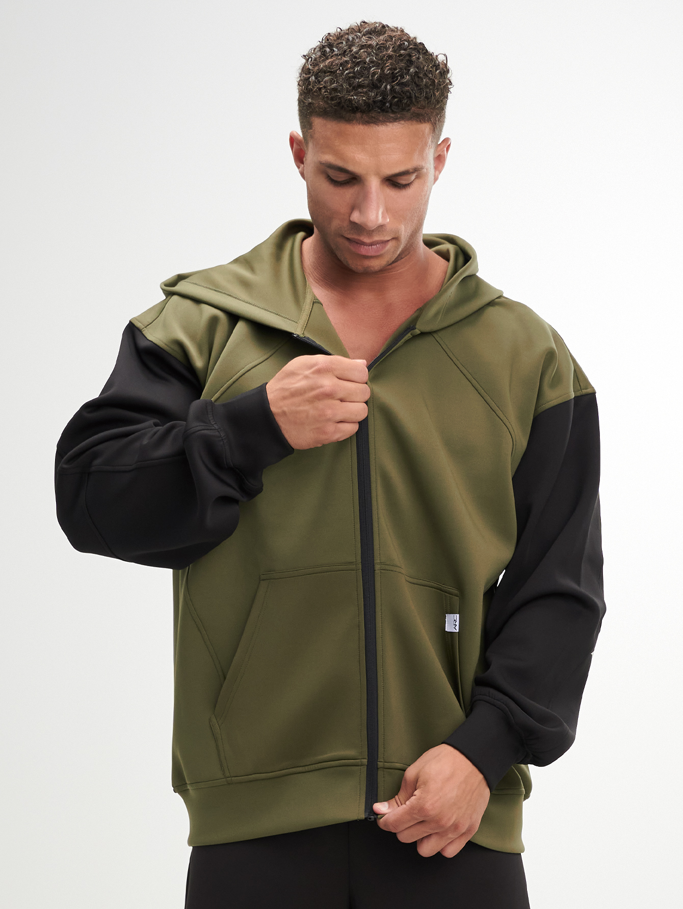 ARC Urban Dominance Pullover Breathable Boyfriend Hoodie With Pockets Lifestyle Essential Hoodies