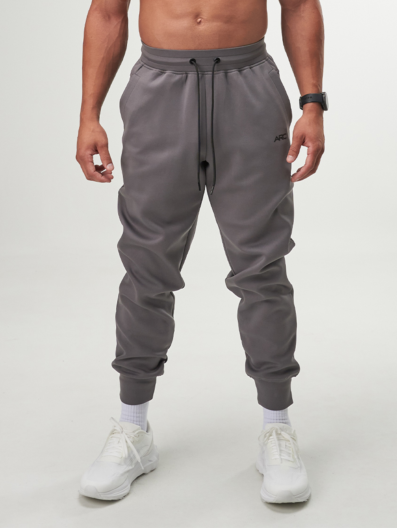 ARC Activewear Jogger Pants Trousers Performance Bottoms Gym Workout Fitness Running Leisure Wear